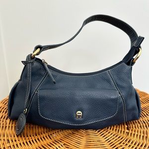 Etienne Aigner blue shoulder purse